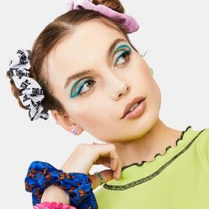 Petals and Peacocks Evolving Scrunchies